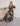 Women Plus Size Temperament Print High Waist V Neck Dress