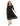 Women Plus Size Evening Dress Hollow Lace Pocket Dress