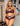 Women Plus Size Lace Underwired Crossover Strap Bra Set