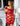 Women Plus Size Off Shoulder Fence Net Red Bodystocking