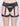 Women Plus Size Sexy Black Leather Panties Thong For Suspenders Garter Belts