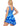 Women Plus Size Starry City Two-Piece Swimsuit