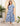 Women Plus Size V-Neck Floral Loose Dress